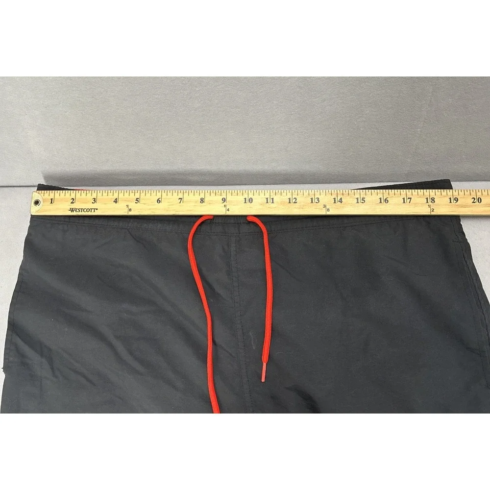 Polo Ralph Lauren Swim Shorts Mens Medium Black Mesh Lined Drawstring Pockets